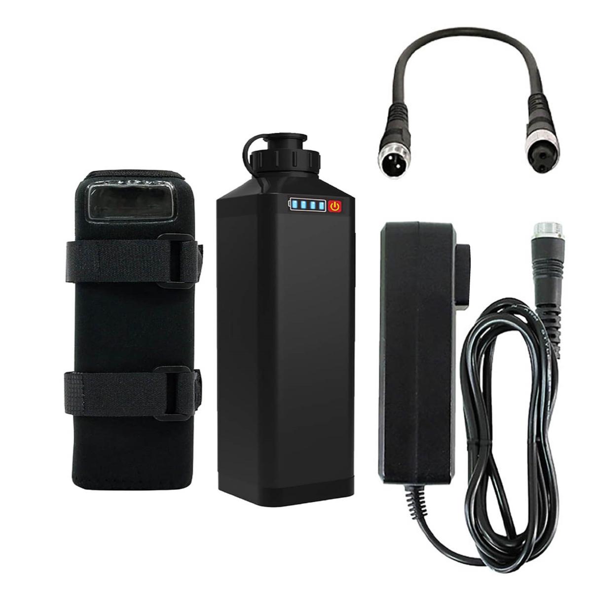 Electric Reel Lithium Battery 5000MAh (black, blue or red random color)