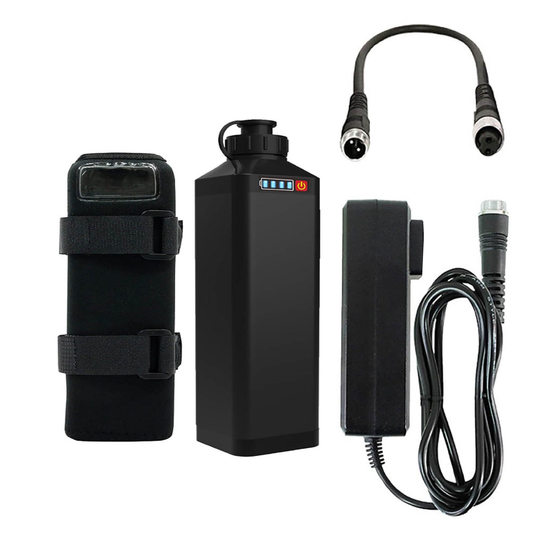 Electric Reel Lithium Battery 5000MAh (black, blue or red random color)