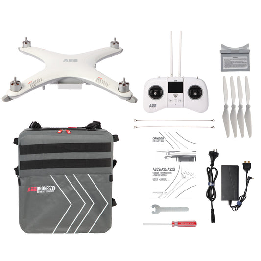Condor A22 Dedicated Fishing Drone with Newton-3 Fishing Release System